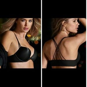 Victoria's secret bombshell plunge bra front open